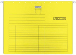 Závesný obal s rýchloviazačom DONAU žltý