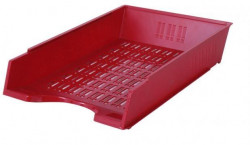 Odkladač rebrovaný červený