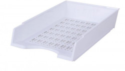 Odkladač rebrovaný biely