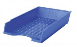 Odkladač rebrovaný modrý