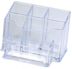 Stojan na perá 6-dielny číry