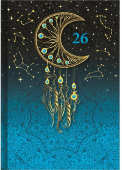 Diár denný A5 14,2x20,4 cm - ART Lapač snov 2026