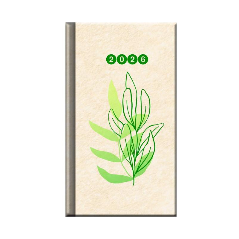 Diár týždenný FSC A6 8x14 cm - EKO 2026