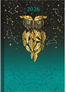 Diár týždenný A5 14,2 x 20,4 cm - ART Lapač snov 2026