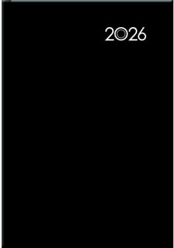 Diár FALCON denný A5 4,2 x 20,4 cm čierny 2026