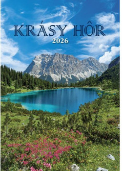 Nástenný kalendár 34 x 48,5 cm Krásy hôr 2026