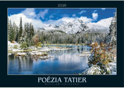 Nástenný kalendár 48,5 x 34 cm Poézia Tatier 2026