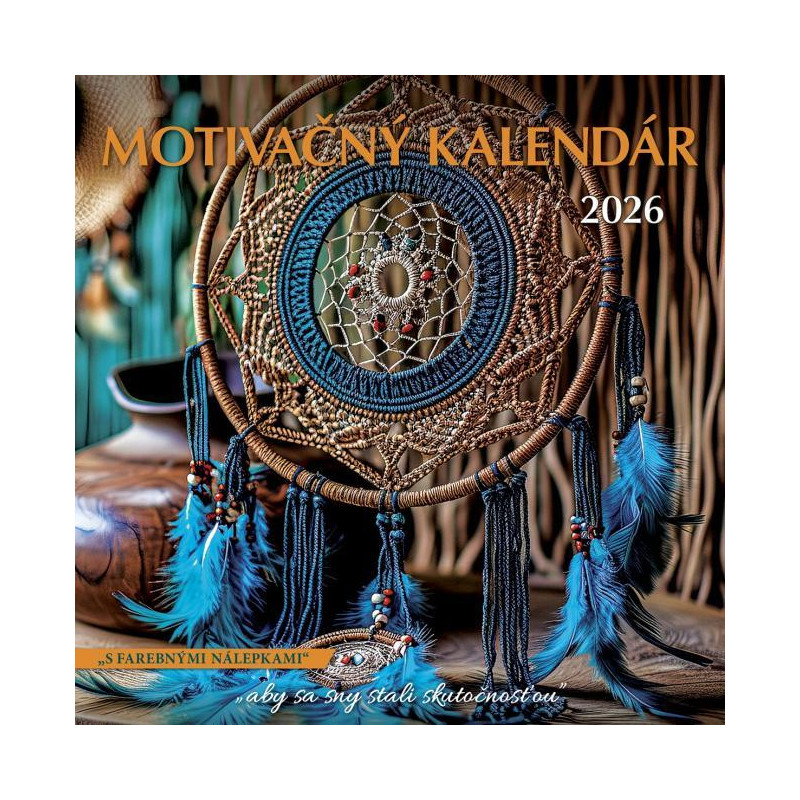 Nástenný kalendár 30 x 30 cm Motivačný 2026