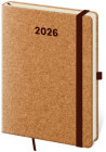 Diár Cork s pútkom týždenný A5 14,5 x 20,5cm 2026