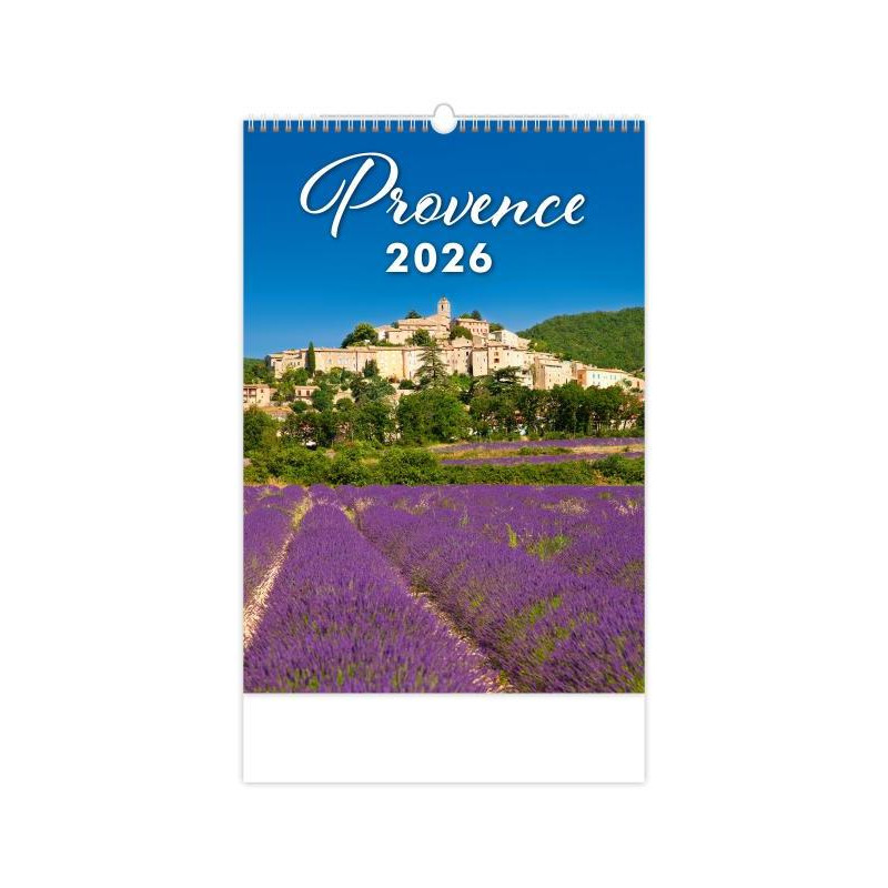 Nástenný kalendár Provance 31,5 x 45 cm 2026