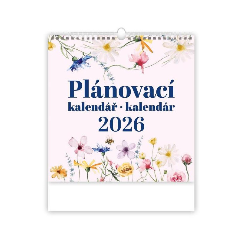 Nástenný kalendár plánovací 30 x 30 cm 2026