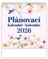 Nástenný kalendár plánovací 30 x 30 cm 2026