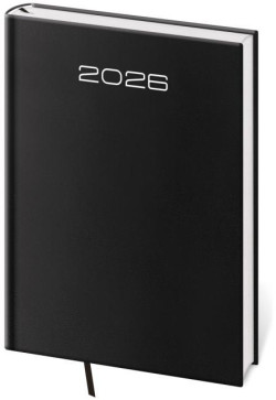 Diár Old Karachi týždenný B5 17x24 cm čierny 2026