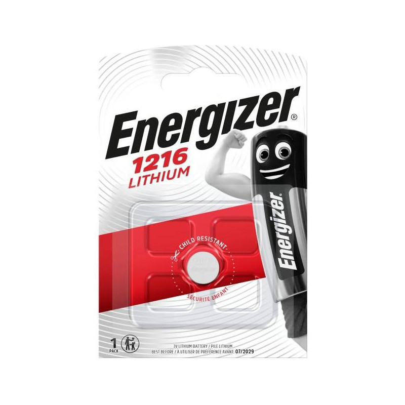 Batéria Energizer CR1216 1ks lítiová gombíková EN-E300163400