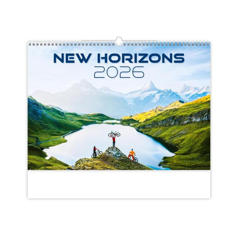Nástenný kalendár New Horizont 45 x 31,5 cm 2026
