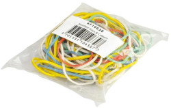 Gumičky Q-CONNECT, 25g, mix farieb