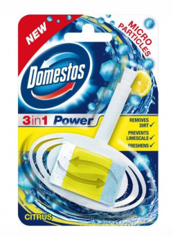 Domestos 3 in1 WC blok závesný tuhý Citrus 35 g