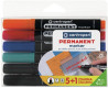 Sada permanentných popisovačov Centropen 8566/5+1