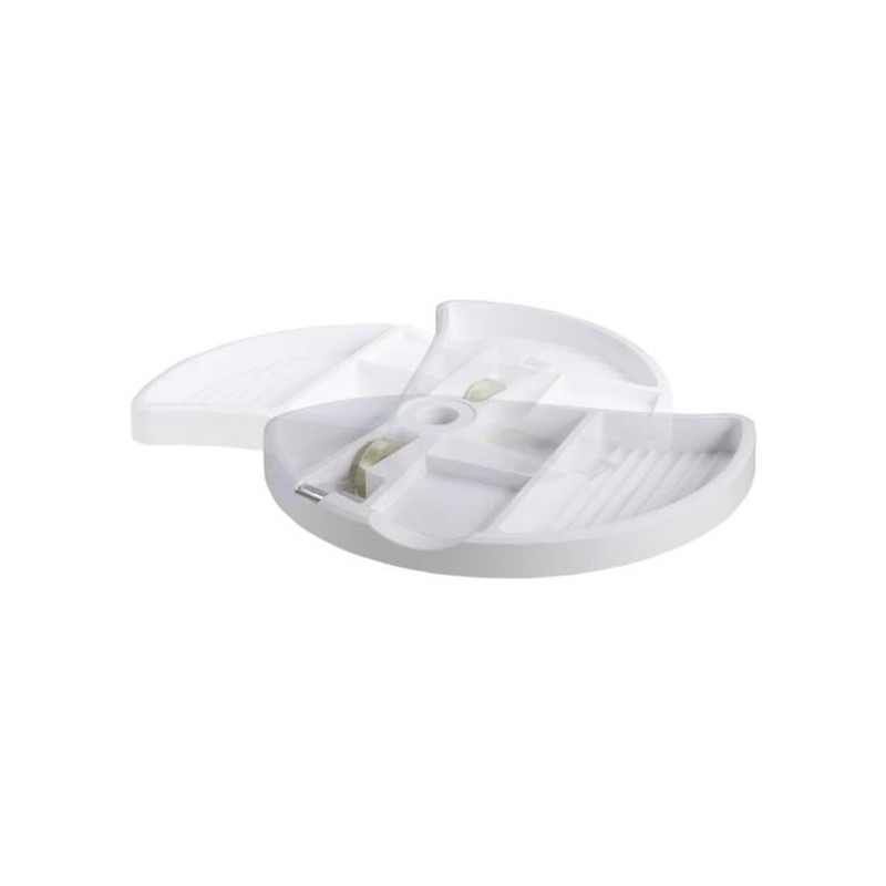 Tužkovník otočný pod stolovú dosku, biely