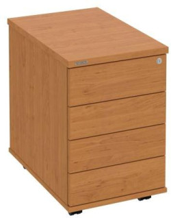 Kontajner Hobis, 40x60x60 cm, bezúchytkové otváranie, jelša/jelša