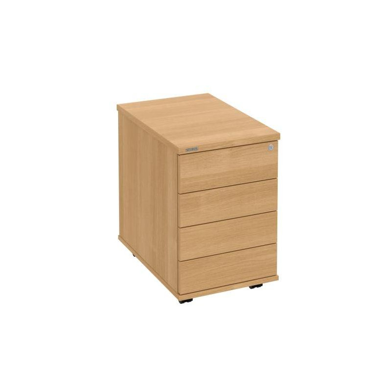 Kontajner Hobis, 40x60x60 cm, bezúchytkové otváranie, dub/dub