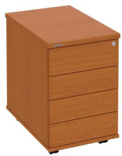 Kontajner Hobis, 40x60x60 cm, bezúchytkové otváranie, čerešna/čerešňa