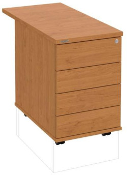 Kontajner Hobis, 40x60x80 cm, bezúchytkové otváranie, jelša/jelša