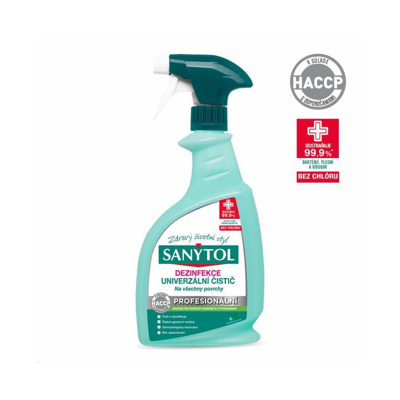 Sanytol univerzálny čistič Professional sprej 750 ml