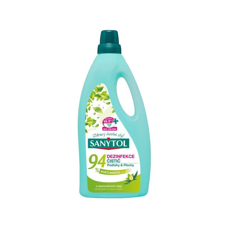 Sanytol čistič na podlahy a plochy 94 % rastlinného pôvodu 1000 ml