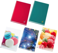 Záznamová kniha Krpa A6 96 listov linajková, mix motívov