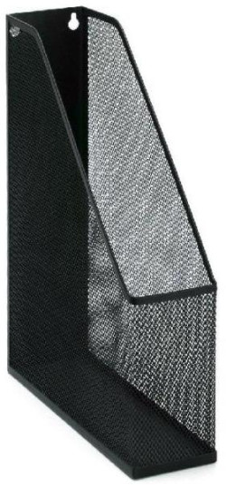 Drôtený stojan na časopisy závesný Sakota 70x310x250mm čierny