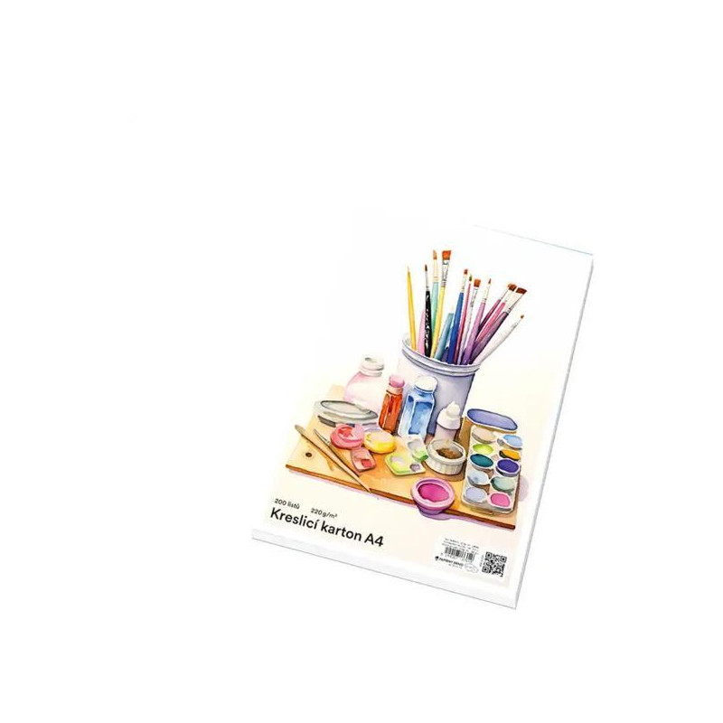 Kresliaci kartón, 220g, A4  200 ks