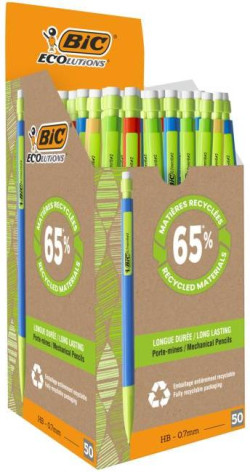 Mikroceruzka BIC Ecolution 0,7mm mix farieb