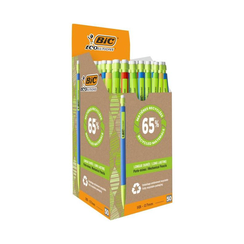 Mikroceruzka BIC Ecolution 0,7mm mix farieb