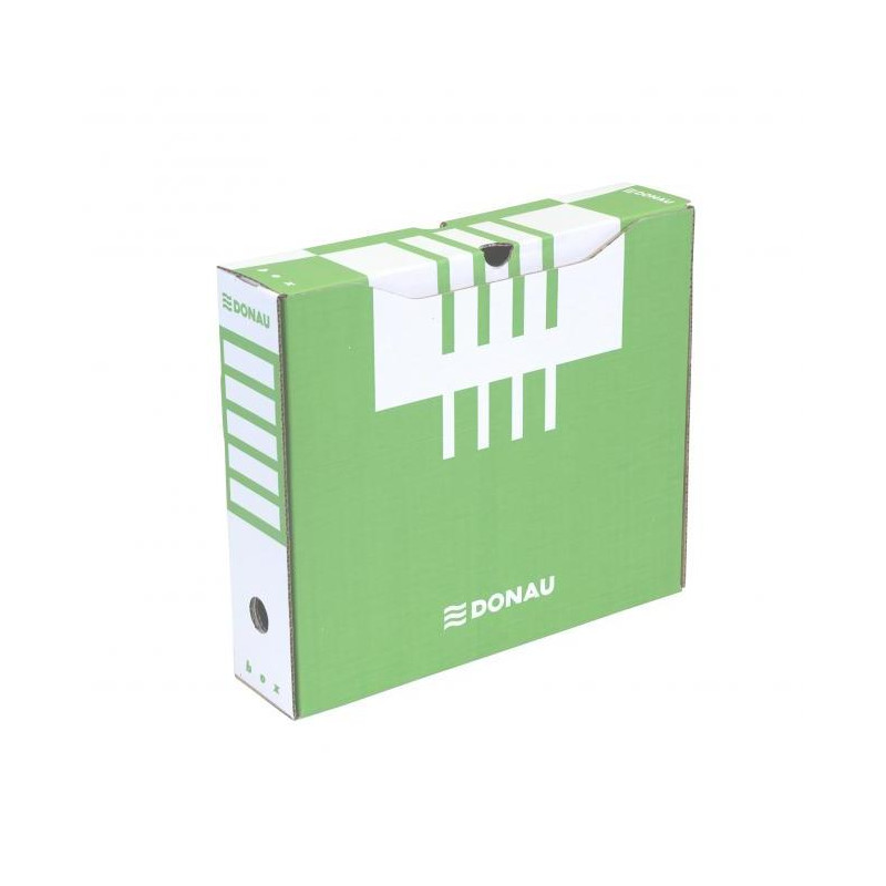 Archívny box DONAU 80mm zelený