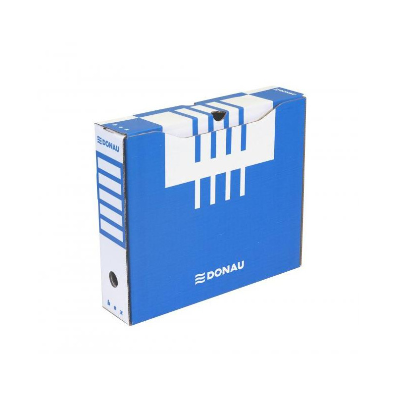 Archívny box DONAU 80mm modrý