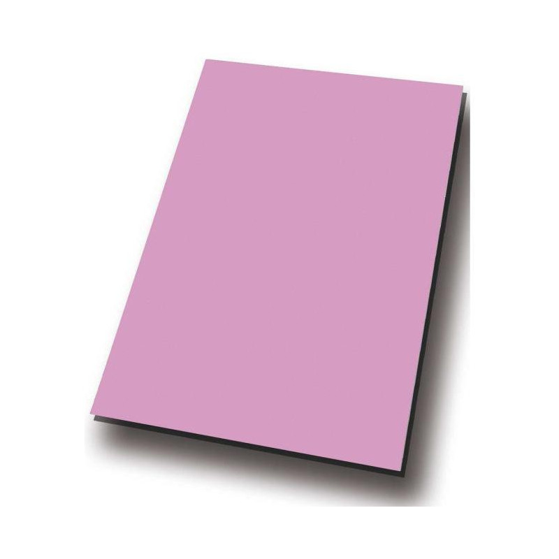 Kresliaci kartón A4, 50 listov, 225g, farba ružová