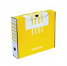 Archívny box DONAU 80mm žltý