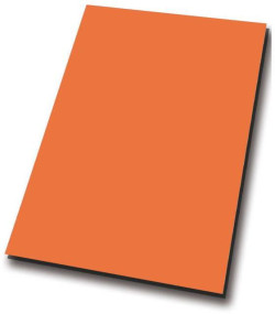 Kresliaci kartón A3, 50 listov, 225g, farba oranžová