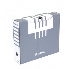 Archívny box DONAU 80mm sivý