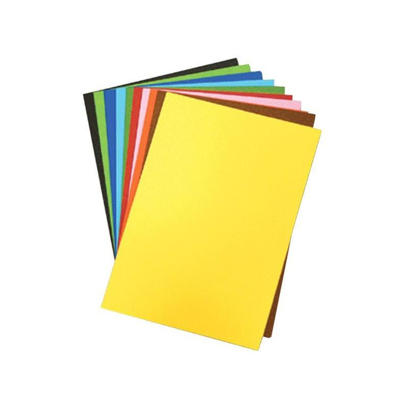 Kresliaci kartón A3, 50 listov, 225g, mix farieb