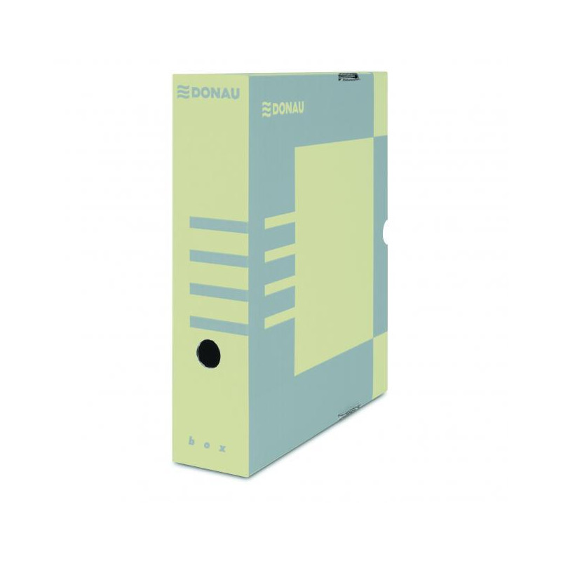 Archívny box DONAU 80mm hnedý