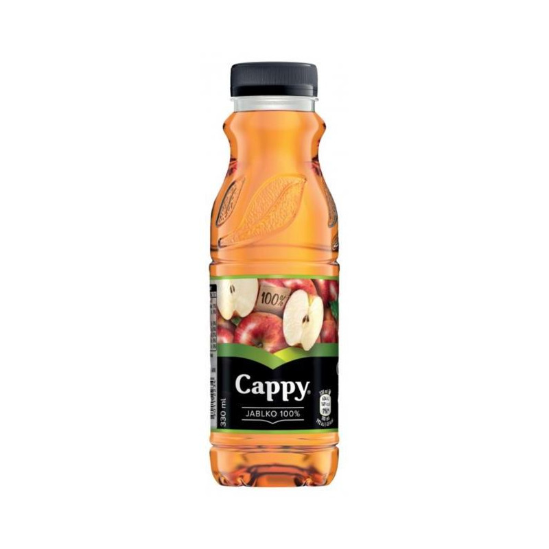 Džús Cappy jablko 100% 12 x 0,33 ℓ PET