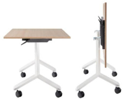 Sklápacia podnož PRO 120/150/180x80x73cm, podnož biela