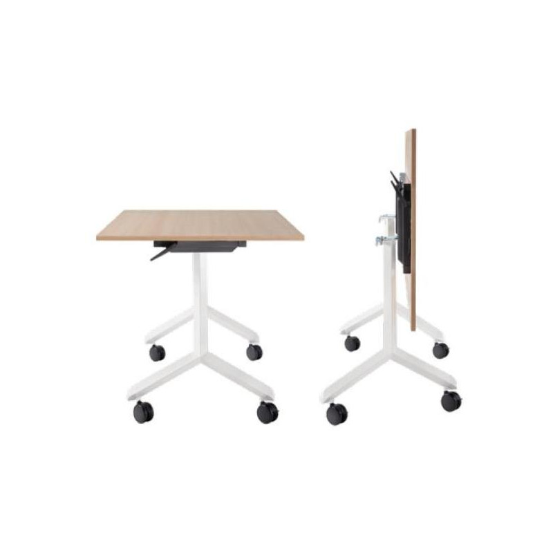 Sklápacia podnož PRO 120/150/180x80x73cm, podnož biela