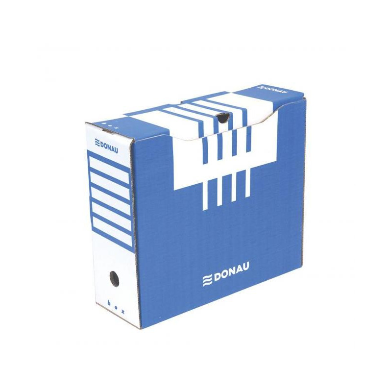 Archívny box DONAU 120mm modrý