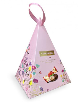 Chocolady Pyramída ružová 130g
