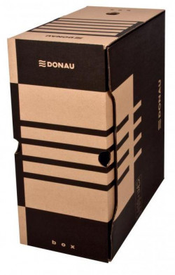 Archívny box DONAU 155mm hnedý