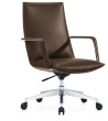 Kancelárske kreslo Carlo Conference, hnedé