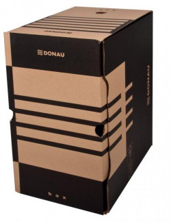 Archívny box DONAU 200mm hnedý
